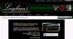 Desktop Screenshot of loughransrestaurant.com